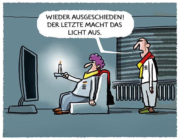 Deutschland gegen Suedkorea ausgeschieden ....