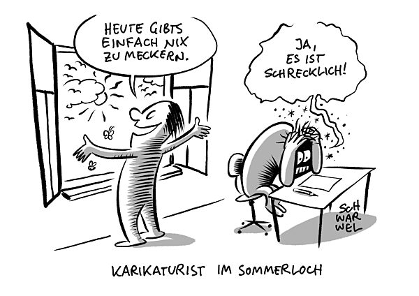 Sommerloch : Alles nicht so schlimm