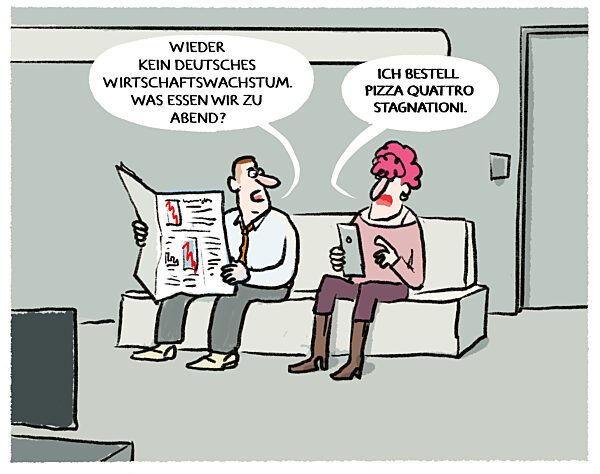 Stagnation der deutschen Wirtschaft