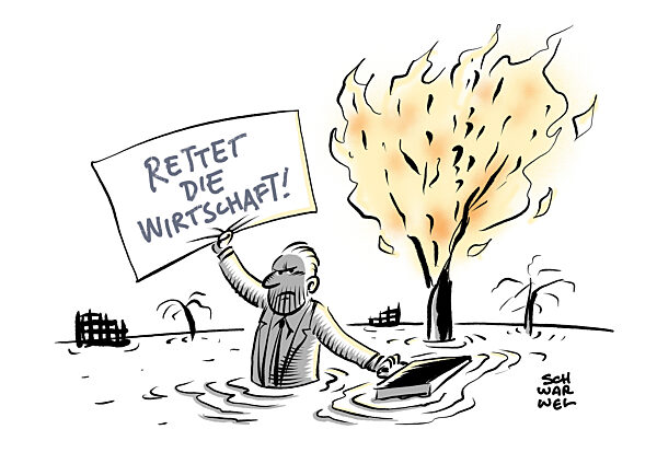 Deutsche Wirtschaft Bevoelkerung muss sich laut Grimm auf Haerten einstelle