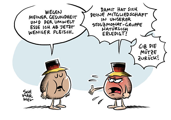 Klimakrise : Weniger Fleisch-Konsum Gewinn fuer Mensch und Umwelt