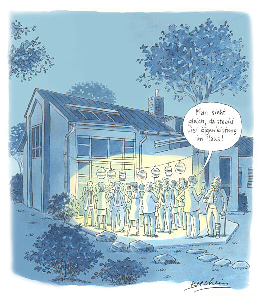 Sichtbare Eigenleistung