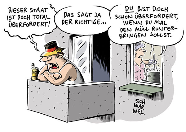 Laut Umfrage Vertrauen in den Staat auf neuem Tiefstand