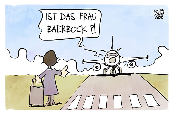 Baerbocks Flugzeugpanne