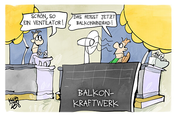 Die Installation von Balkonkraftwerken wird erleichtert
