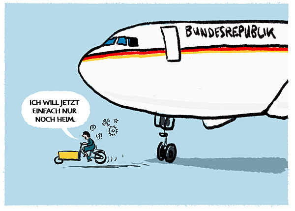 Deutsche Flugscham