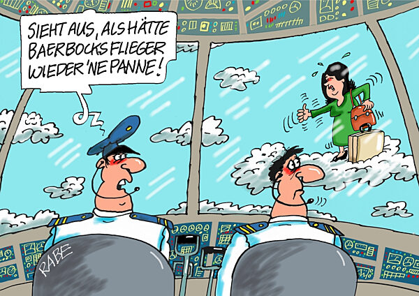 Baerbock per Anhalterin