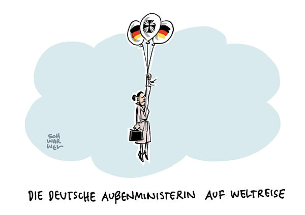 Pannen am Regierungsflugzeug der Luftwaffe : Baerbock bricht Reise ab