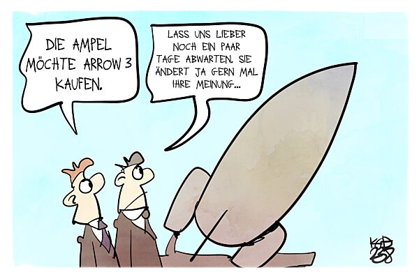 Deutschland kauft das Raketenabwehrsystem Arrow 3