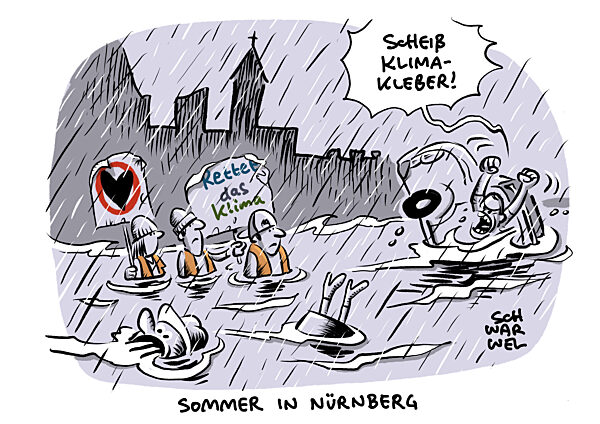 Letzte Generation : Klimakleber und Extremwetter