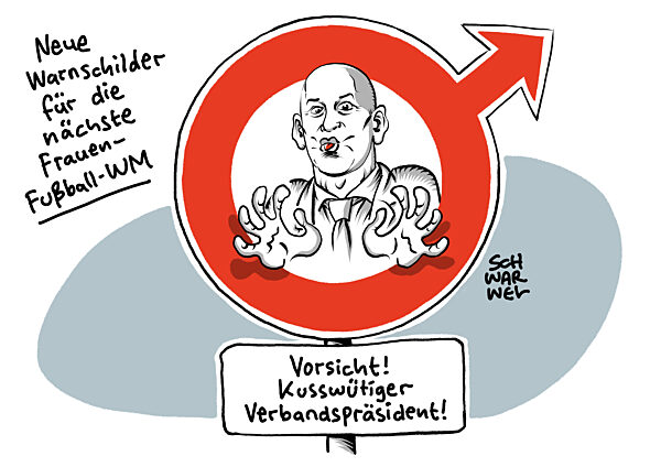 Frauen-WM : Mundkuss von Verbandspraesident Rubiales fuer Hermoso