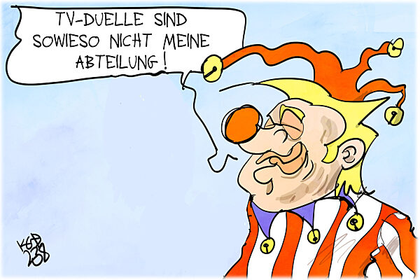 Trump tritt nicht beim TV-Duell an