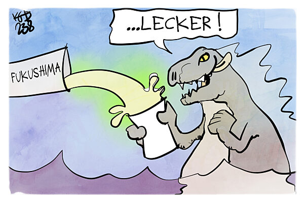 Japan leitet das verstrahlte Wasser aus dem AKW Fukushima in den Pazifik