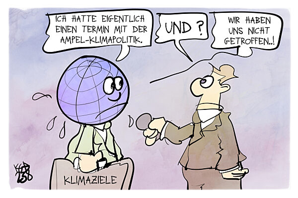 Ampel und Klimaziele kommen nicht zueinander