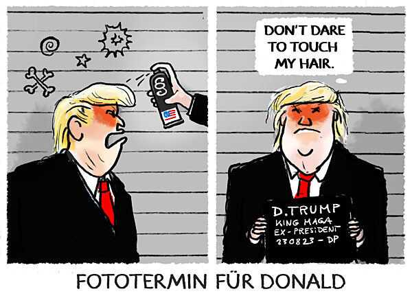 Trumps mugshot