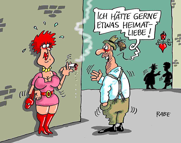 Rotlichtviertel mit Heimatliebe