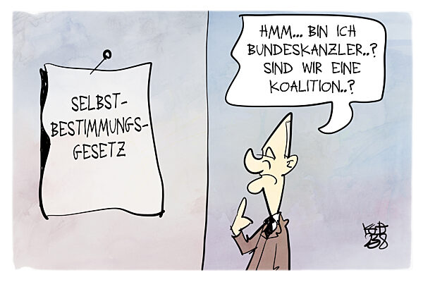 Das Kabinett beschliesst das Selbstbestimmungsgesetz