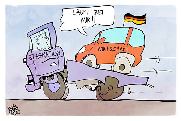 Deutschland verharrt in der Stagnation
