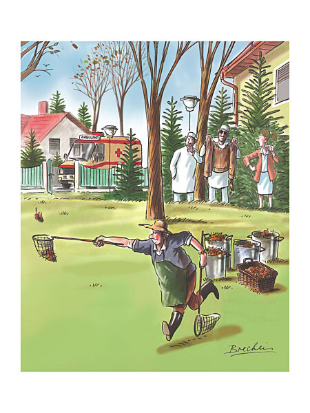 Unermuedlicher Laubfaenger