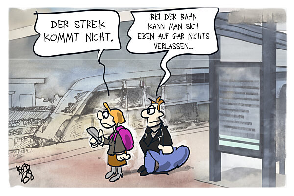 Der Bahnstreik wird abgewendet