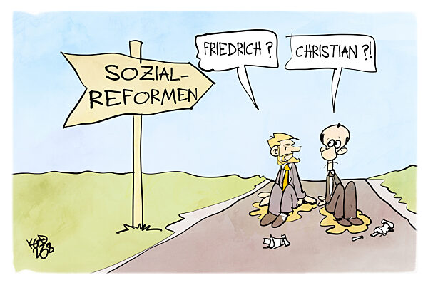 FDP und CDU stemmen sich gehen weitere Sozialreformen