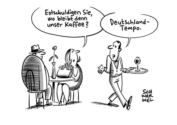 Buerokratieabbau und Digitalisierung : Von wegen Deutschland-Tempo