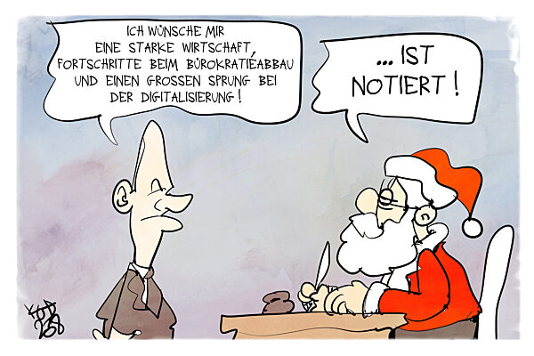 Scholzens Wunschzettel