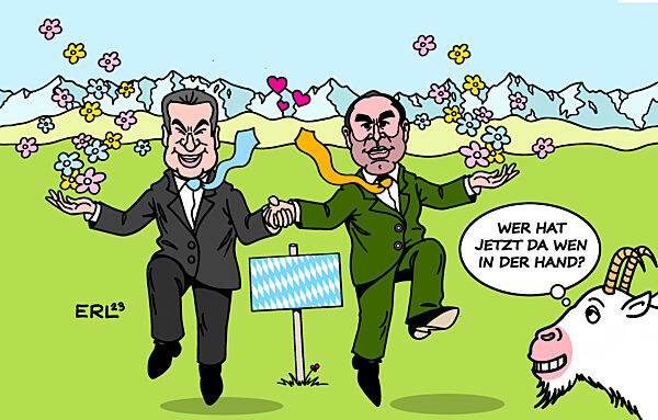 Hand in Hand fuer Bayern