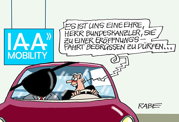 Klappe halten zur IAA