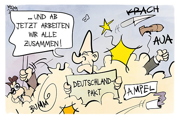 Harmonie im Bundestag