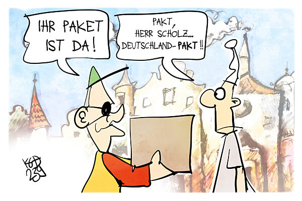 Scholz liefert den Deutschlandpakt