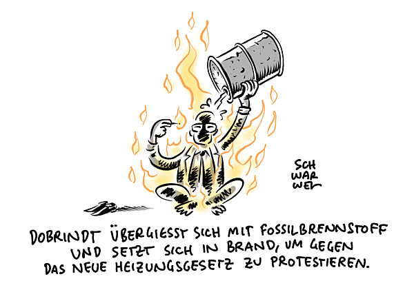 GEG beschlossen : CSU-Politiker Dobrindt kritisiert Heizungstausch