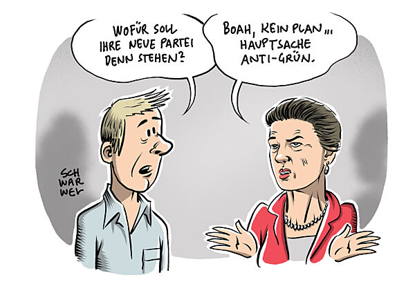Wagenknecht mit Antiamerikanismus und Putin-Verharmlosung : Entscheidung ue