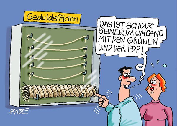 Nerven wie Stahlseile