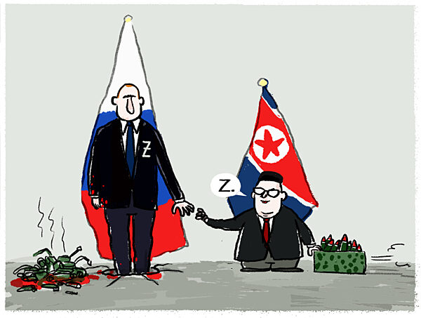 Putin und Kim Jong Un