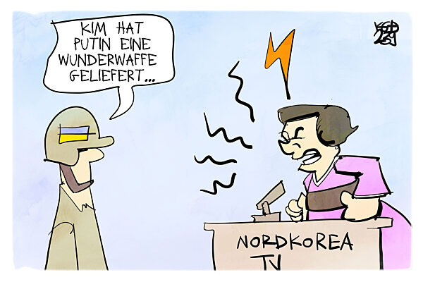 Kim liefert Putin Waffen