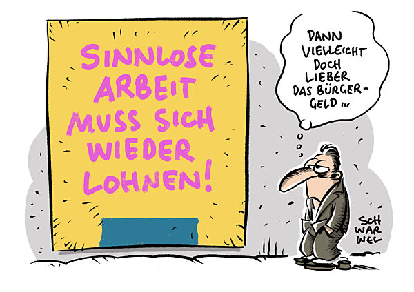 Hauptursache sinnlose Arbeit : Menschen fuehlen sich erschoepft