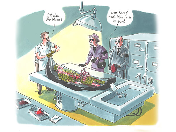 Zur Unkenntlichkeit entstellt