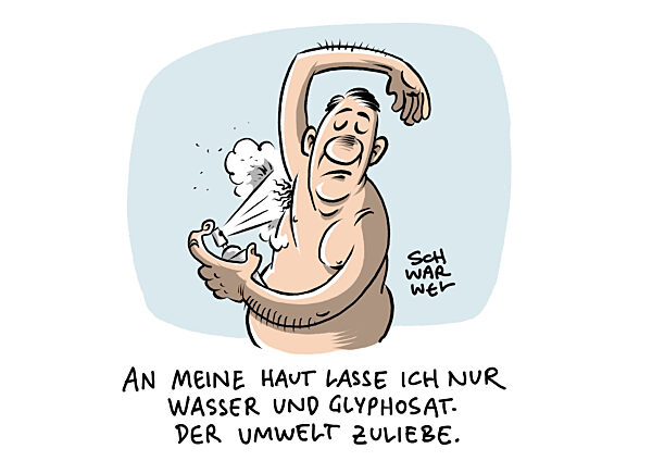 Zellschaedigender Unkrautvernichter : Glyphosat-Verlaengerung