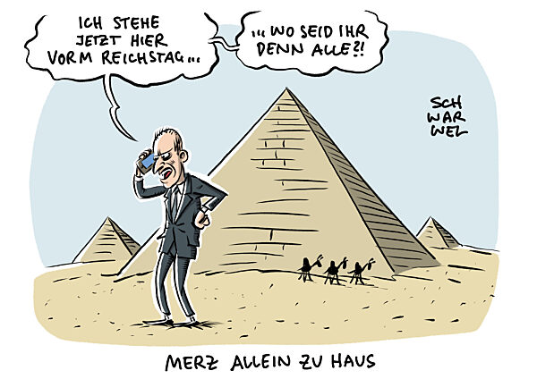 CDU Imagevideo : Reichstag mit Praesidentenpalast in Tiflis verwechselt