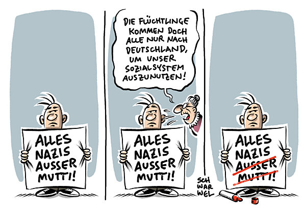 Studie : Acht Prozent teilen rechtsextremes Weltbild