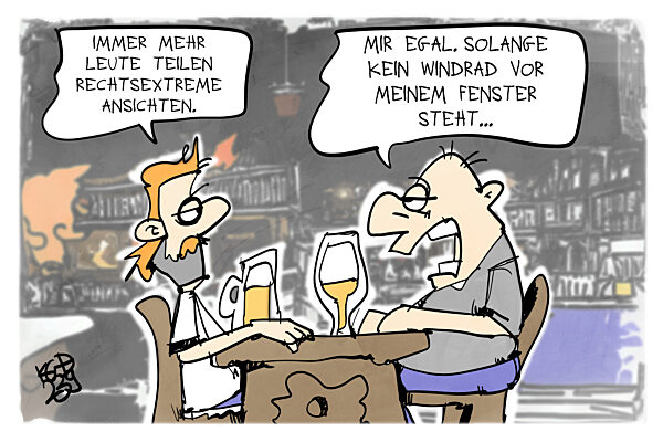Immer mehr Menschen teilen rechtsextreme Ansichten