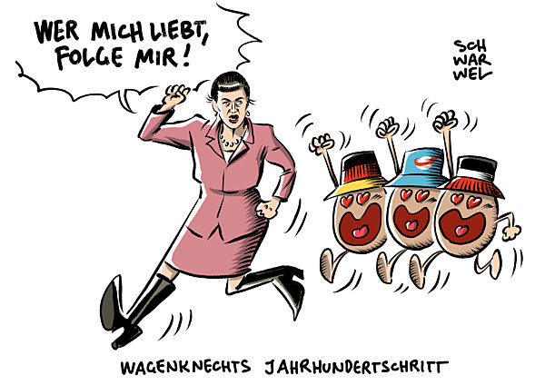 Wagenknecht-Partei : kurzfristig gut fuer Volksparteien