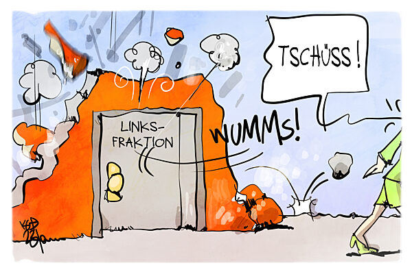 Wagenknecht und weitere Parteimitglieder verlassen die Linke