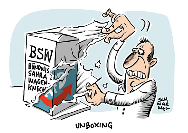 Wagenknecht verlaesst Linke und gruendet erst Buendnis dann Partei