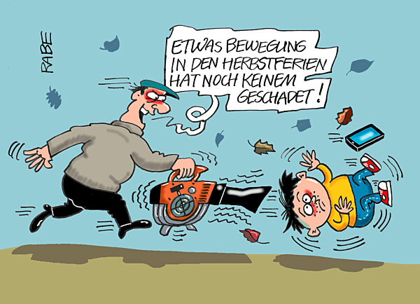 Zum Unterricht geblasen