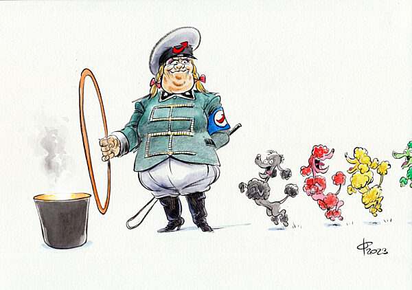 Circus Einen an der Krone