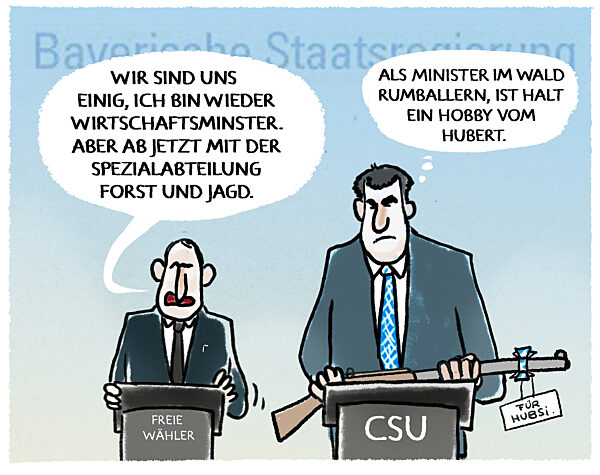 Postenvergabe in Bayern