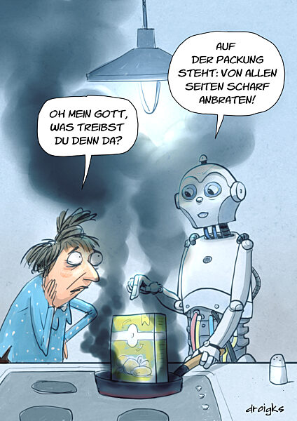 KI Roboter kocht