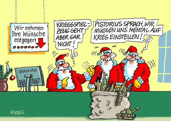Es Weihnachtet mit Waffen